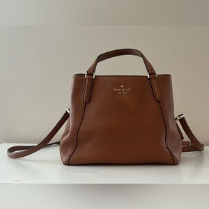 Brown Kate spade hand bag